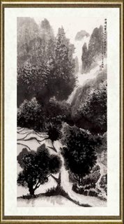 杨长槐_谷嶙烟霞生仙气 山森清风自幽香